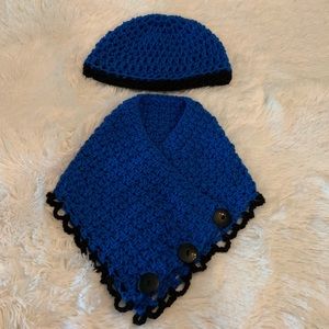 HANDMADE HAT AND NECK SCARF